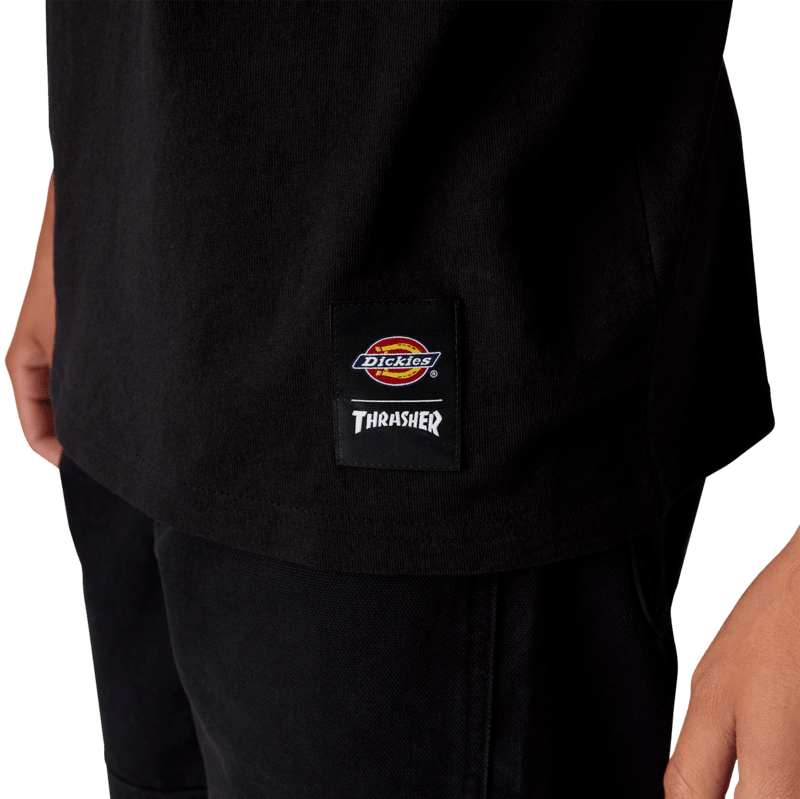 Thrasher x Dickies Graphic Tee Detail