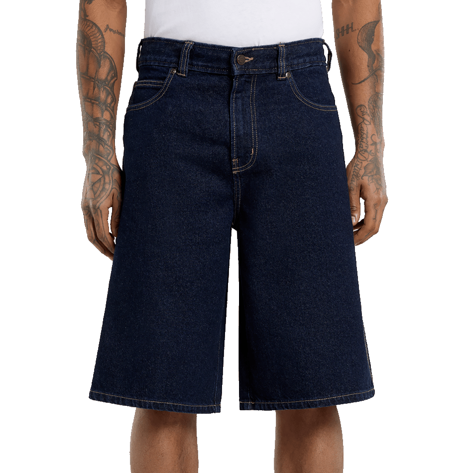 Dickies 958 13" Loose Jean Shorts - Rinsed