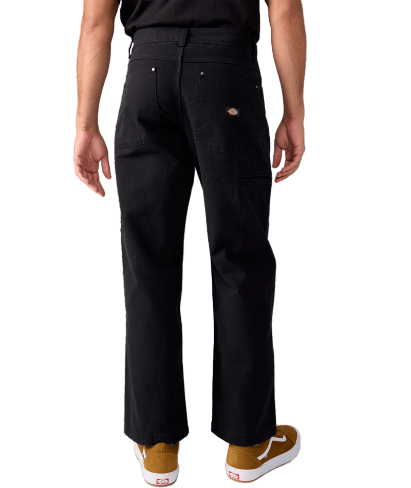 Black Thrasher x Dickies Double Knee Pants Back