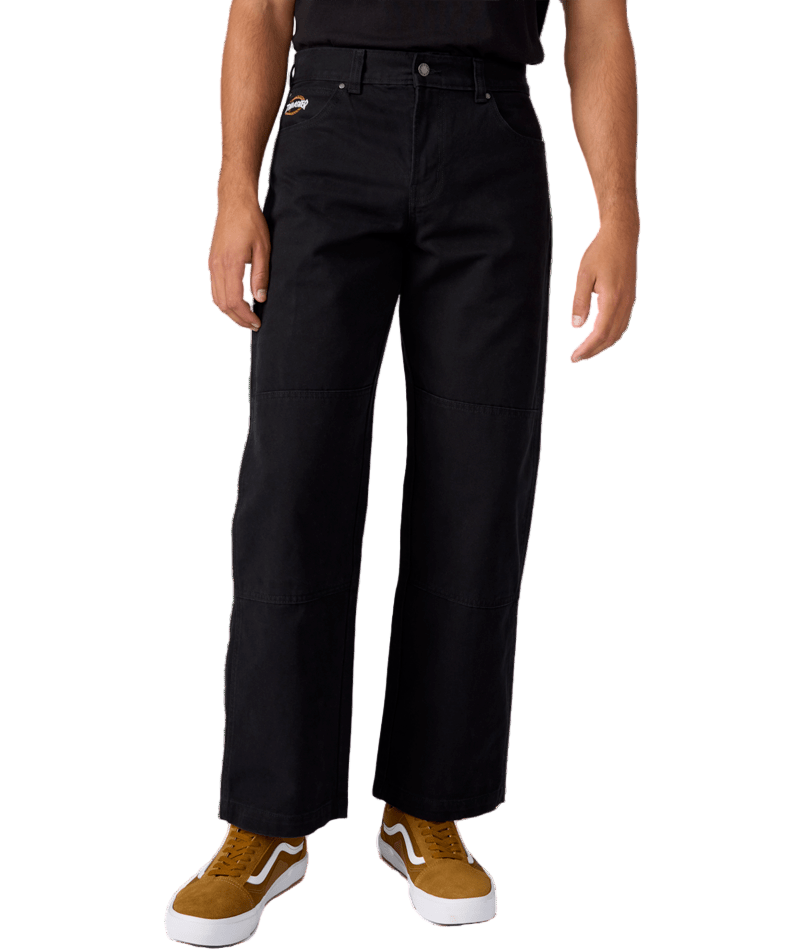 Black Thrasher x Dickies Double Knee Pants