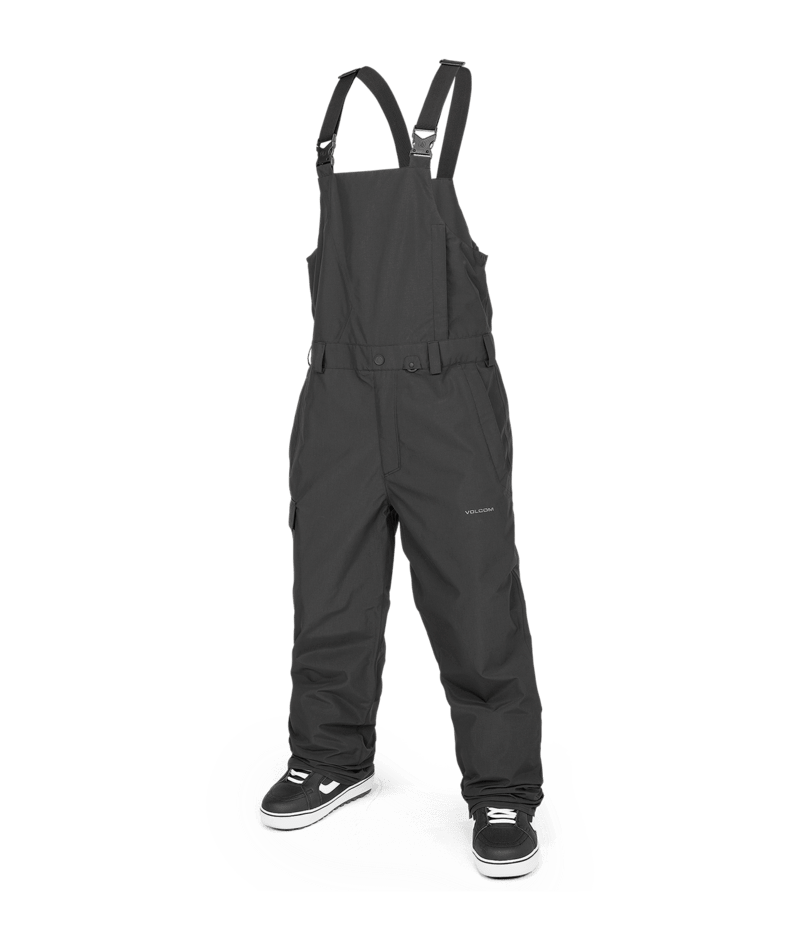 Black V.Co Sparta Volcom Overall Snow Bibs