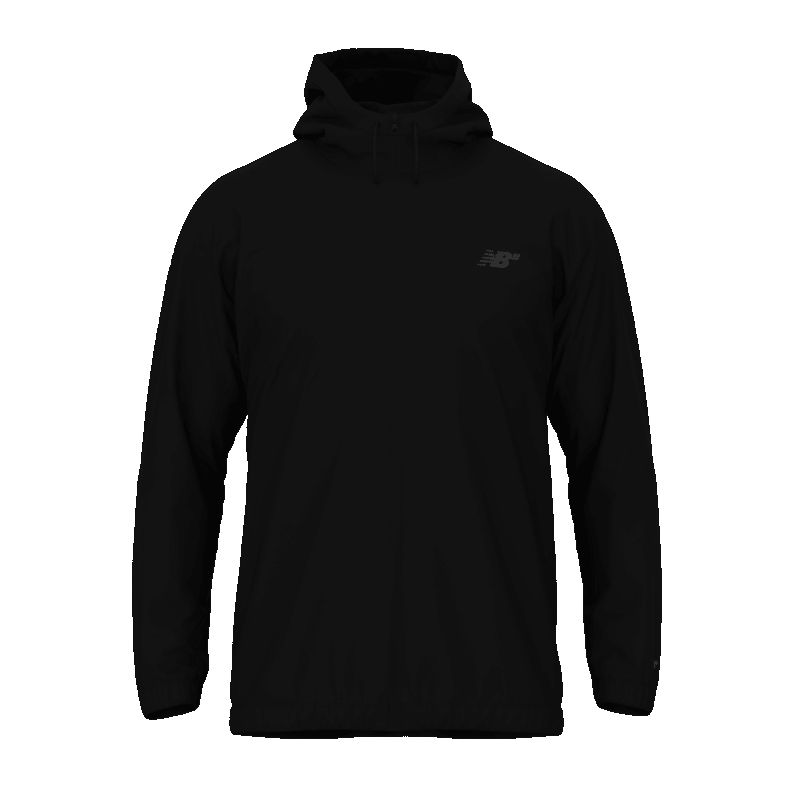 New Balance Numeric Woven Full Zip Jacket - Black