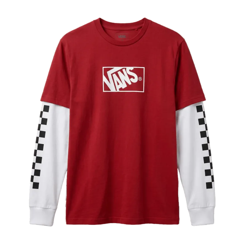 Racing Red Two-Fer Vans Shirt