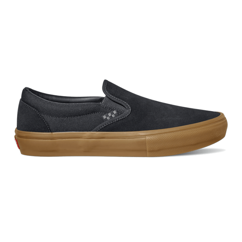 Charcoal/Gum Skate Slip On Vans Skate Shoe