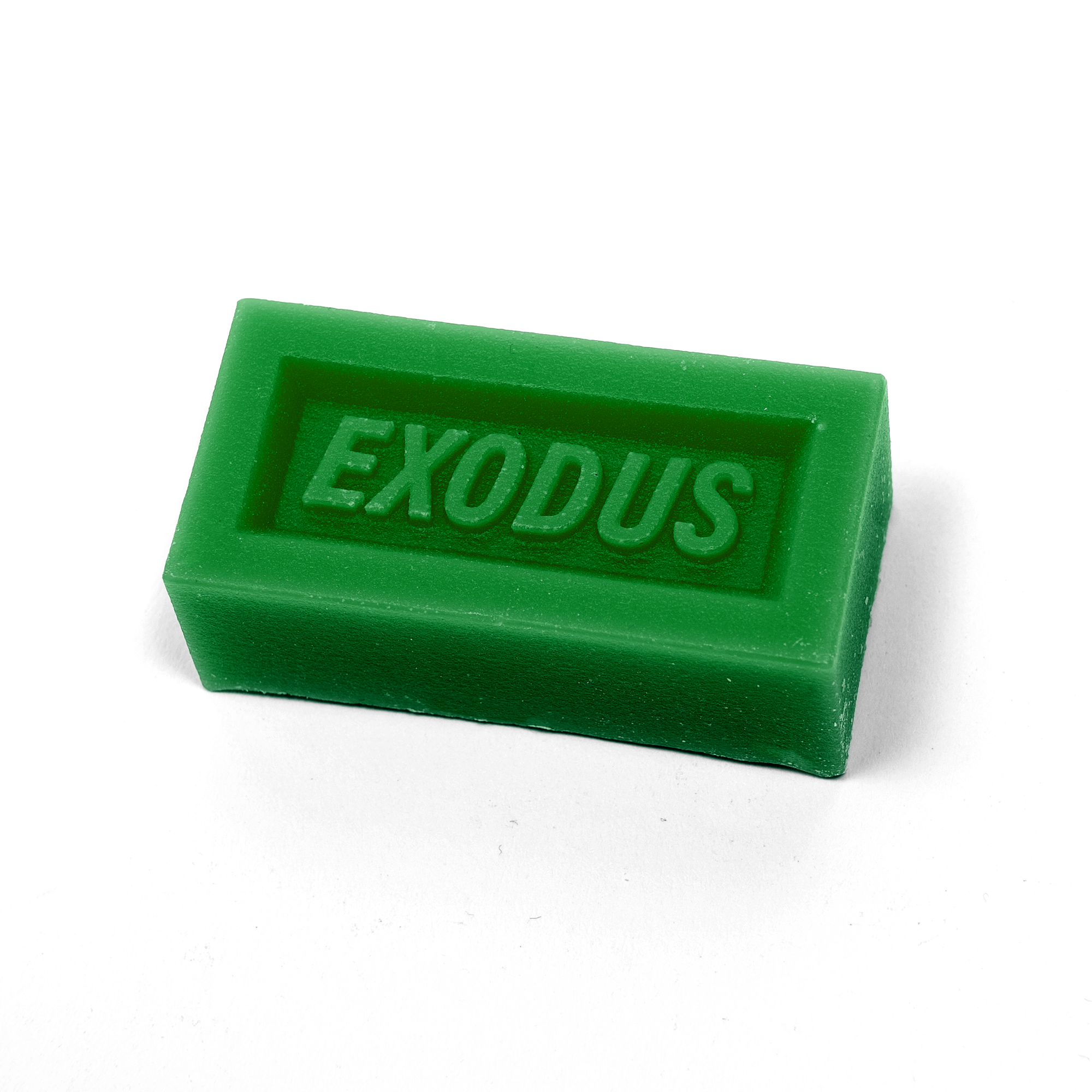 Green Mini Exodus Brick Skateboard Wax