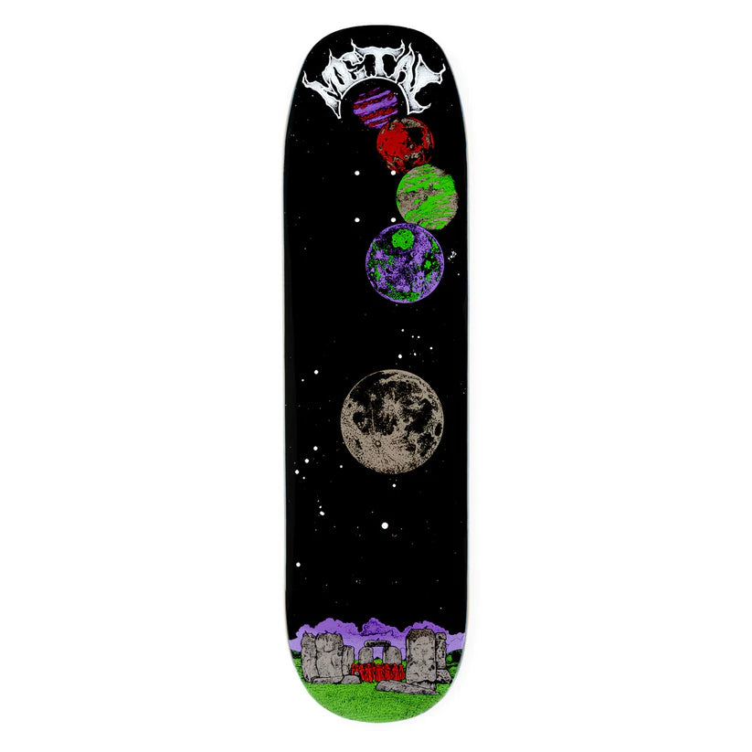 Solstice Mullet Shape Metal Skateboard Deck