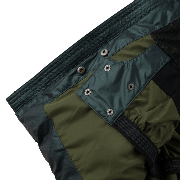 Dark Forest Mountain Puffy Souvenir Jacket Detail
