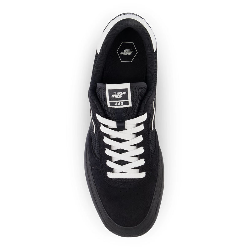 Black/White NM440 Synthetic NB Numeric Skate Shoe Top