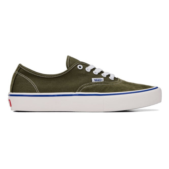 Mossy Olive Vans Skate Authentic Shoe