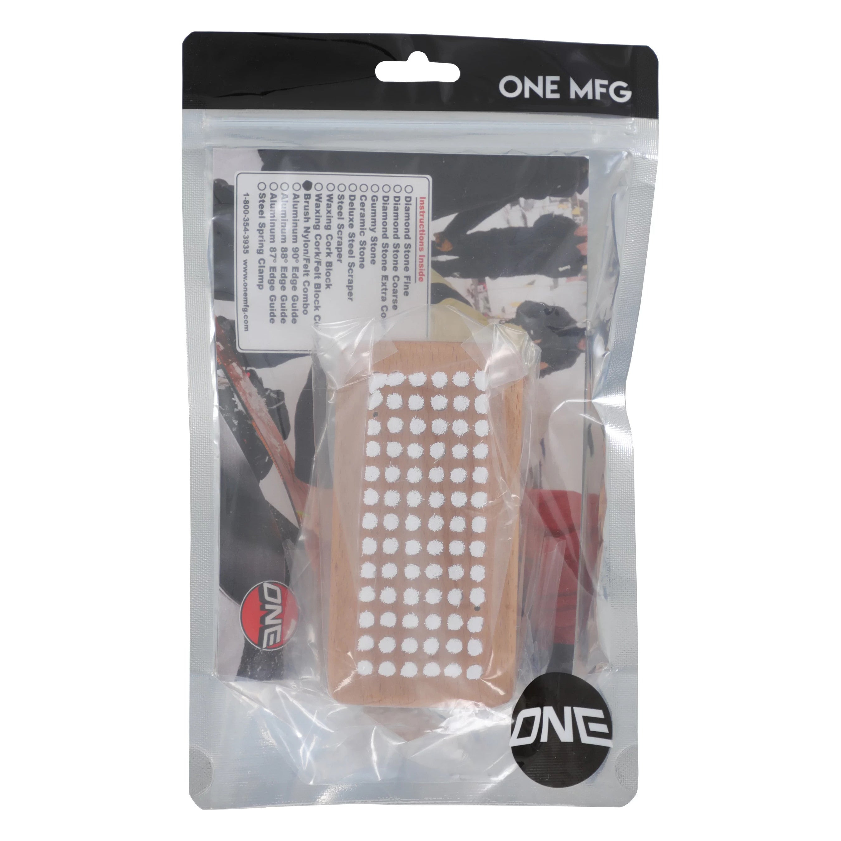 Oneball Nylon/Felt Waxing Brush
