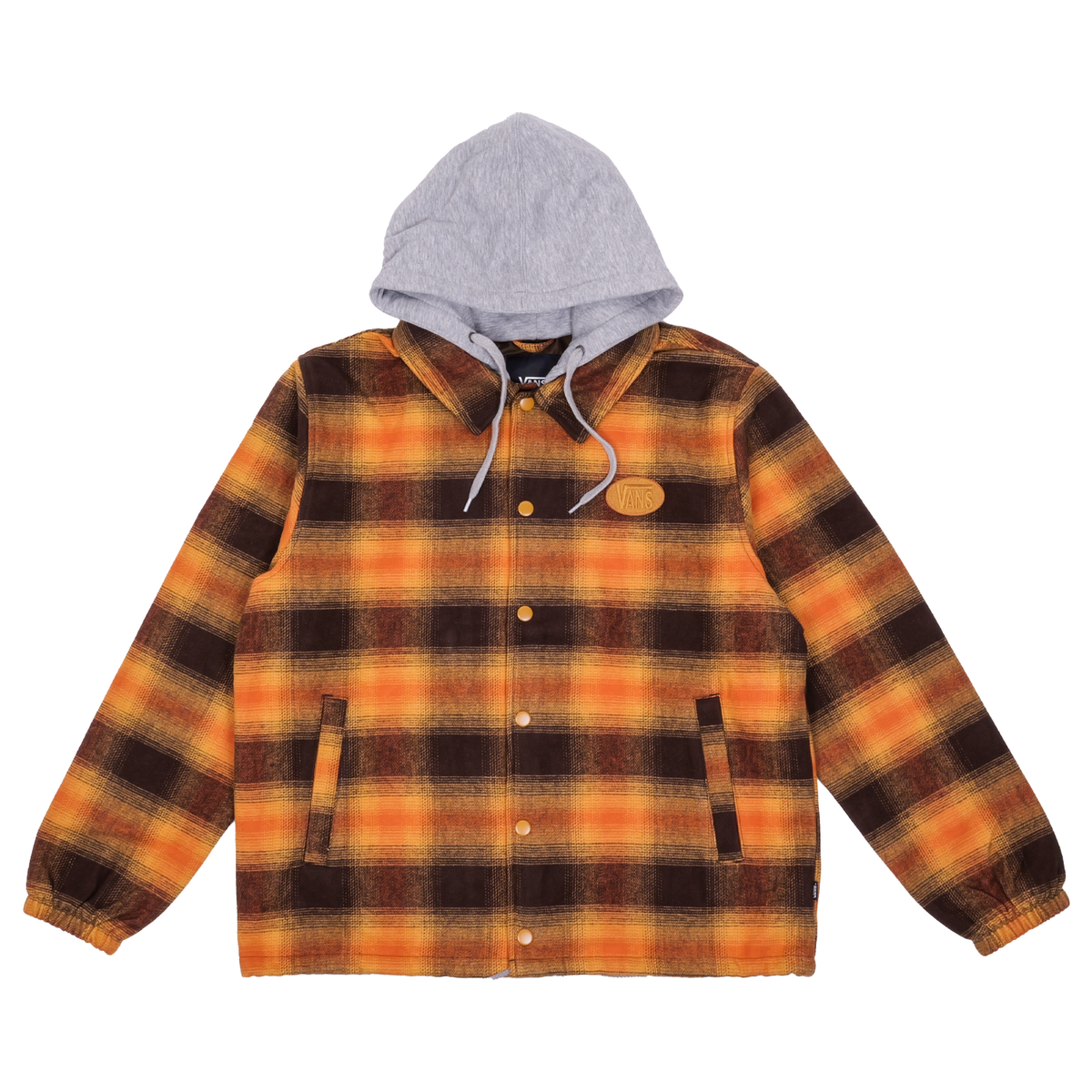 Vans Torrey Coaches Flannel Jacket - Demitasse