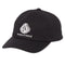 Black Ray Stone Adjustable Volcom Snapback Hat