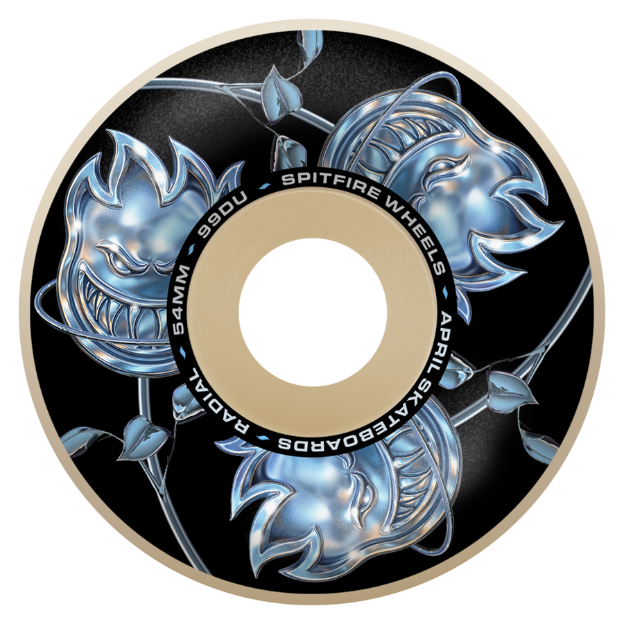 April Bighead Rose Spitfire Radial Wheels