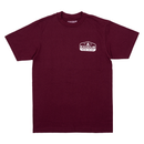Burgundy Patch Logo Exodus T-Shirt