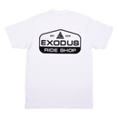 White Patch logo Exodus T-Shirt Back