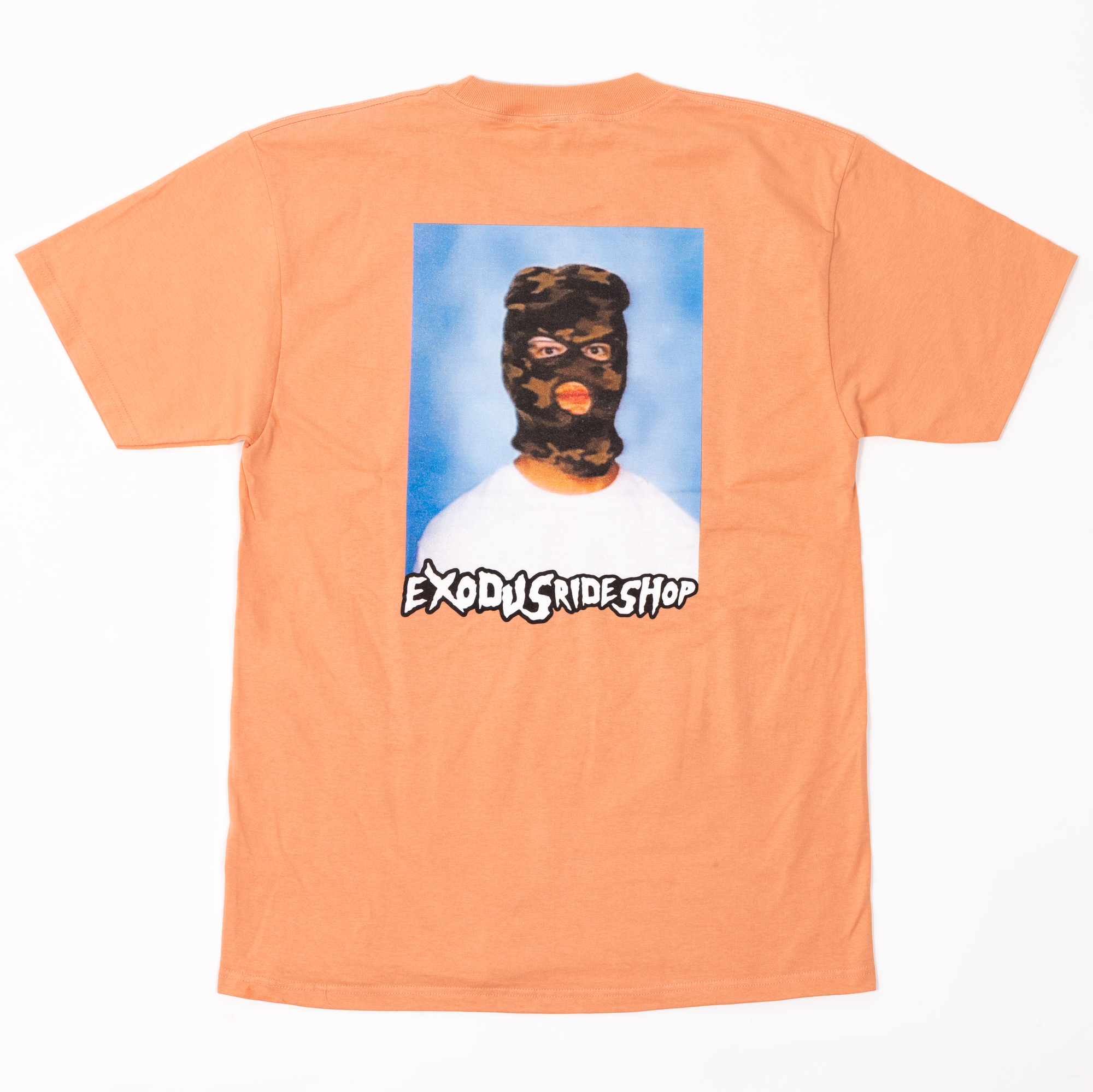 Orange Citrus Exodus Skimask Tee