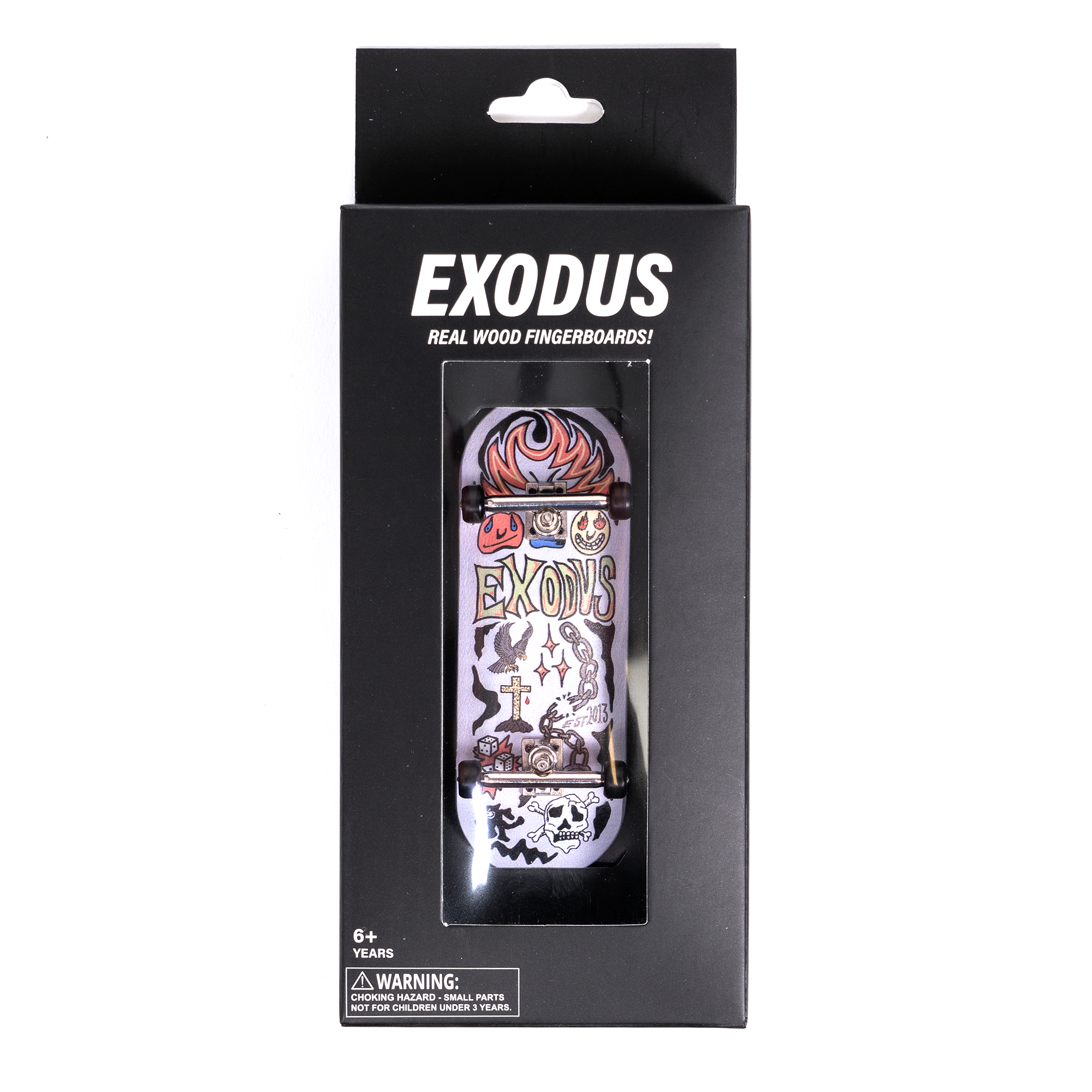 Exodus Sketchy Complete Fingerboard Packaging