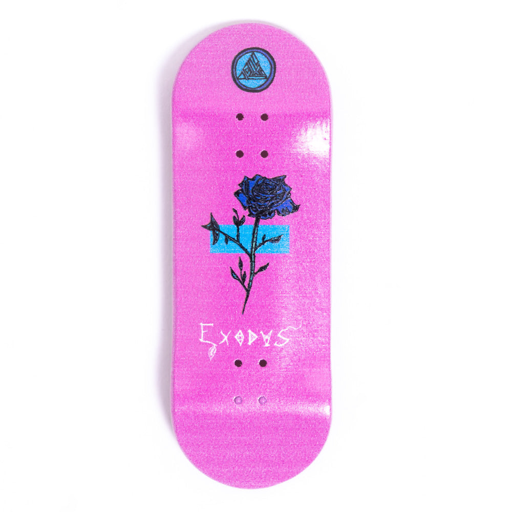 Pink Anoixi Rose Exodus Deep Concave Fingerboard Deck