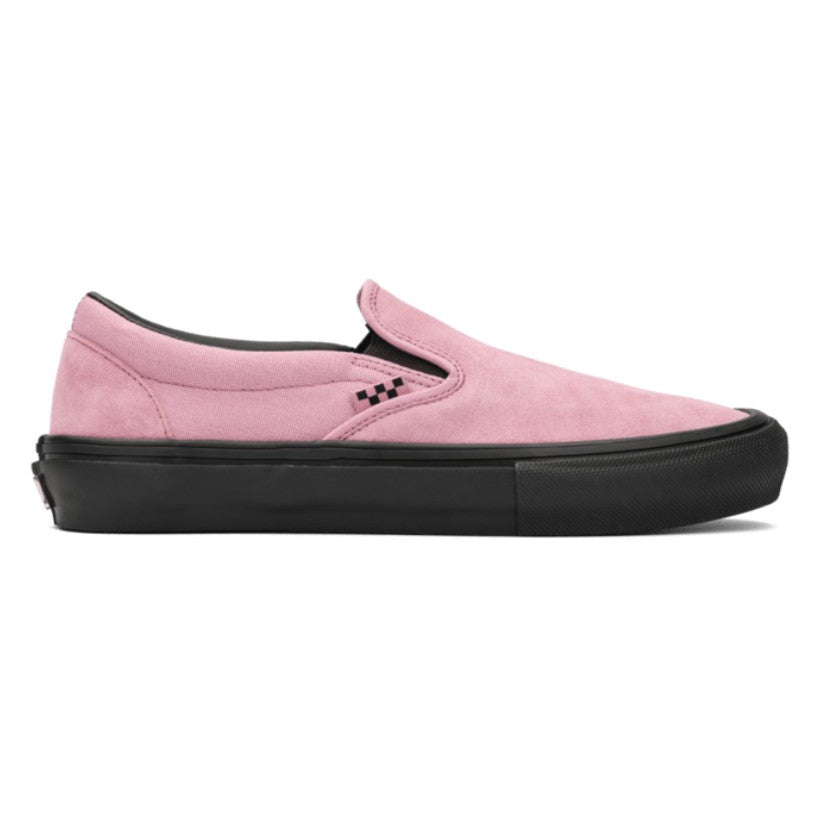 Pink/Black Vans Skate Slip on Shoe