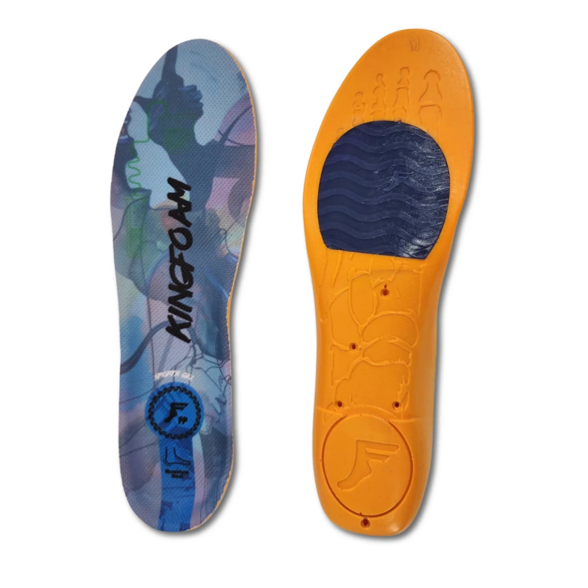 Quantum Heel Kingfoam Elite Infinity Foam Footprint Insoles