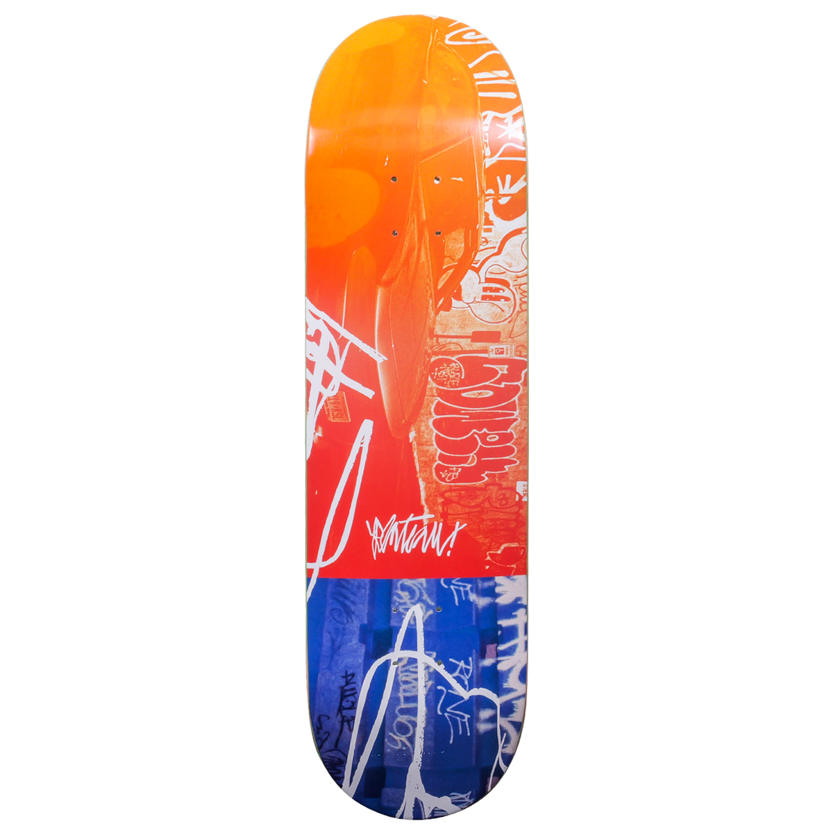 Plateau Red Car Skateboard Deck