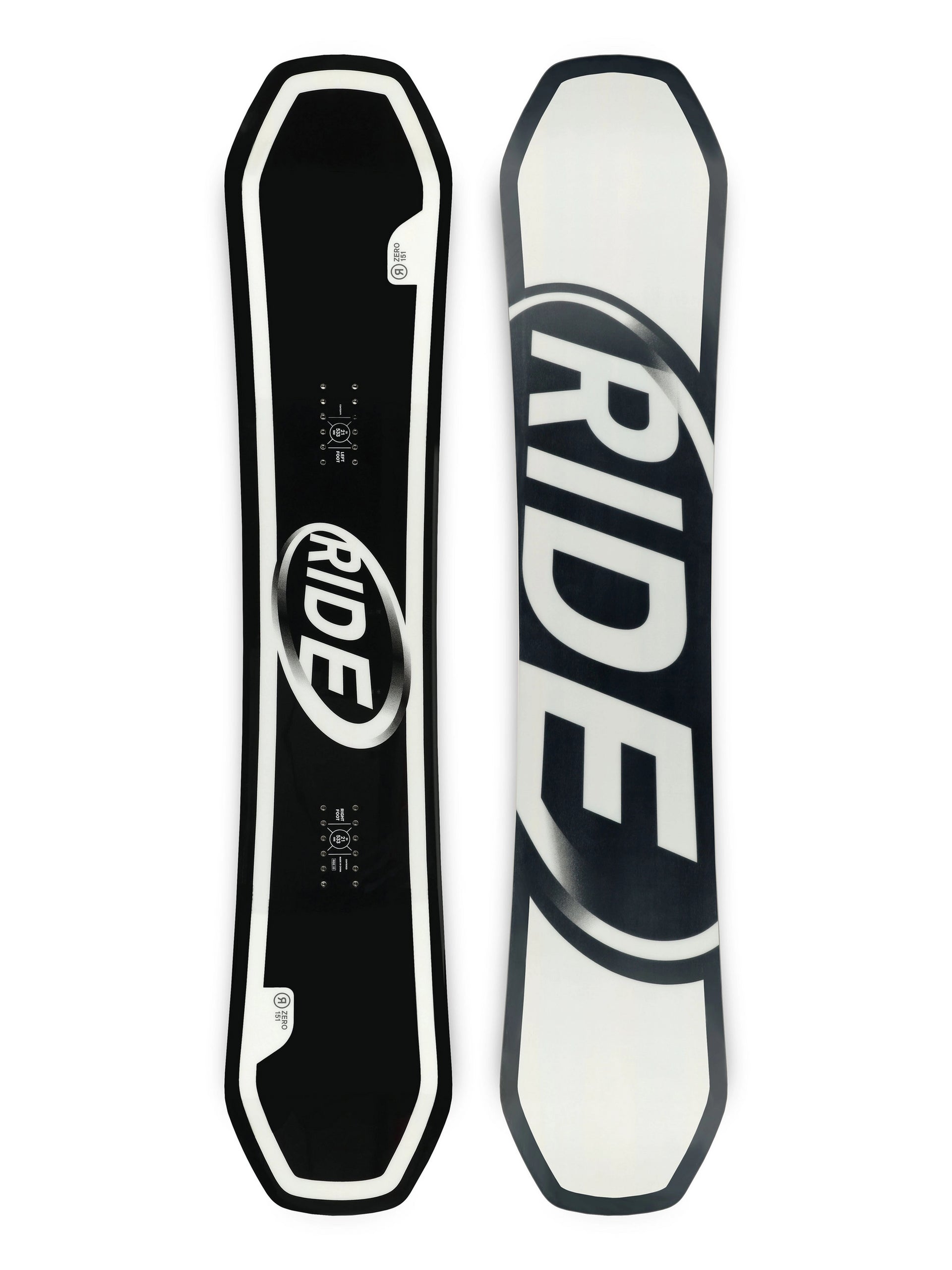 Ride Zero Snowboard 2025