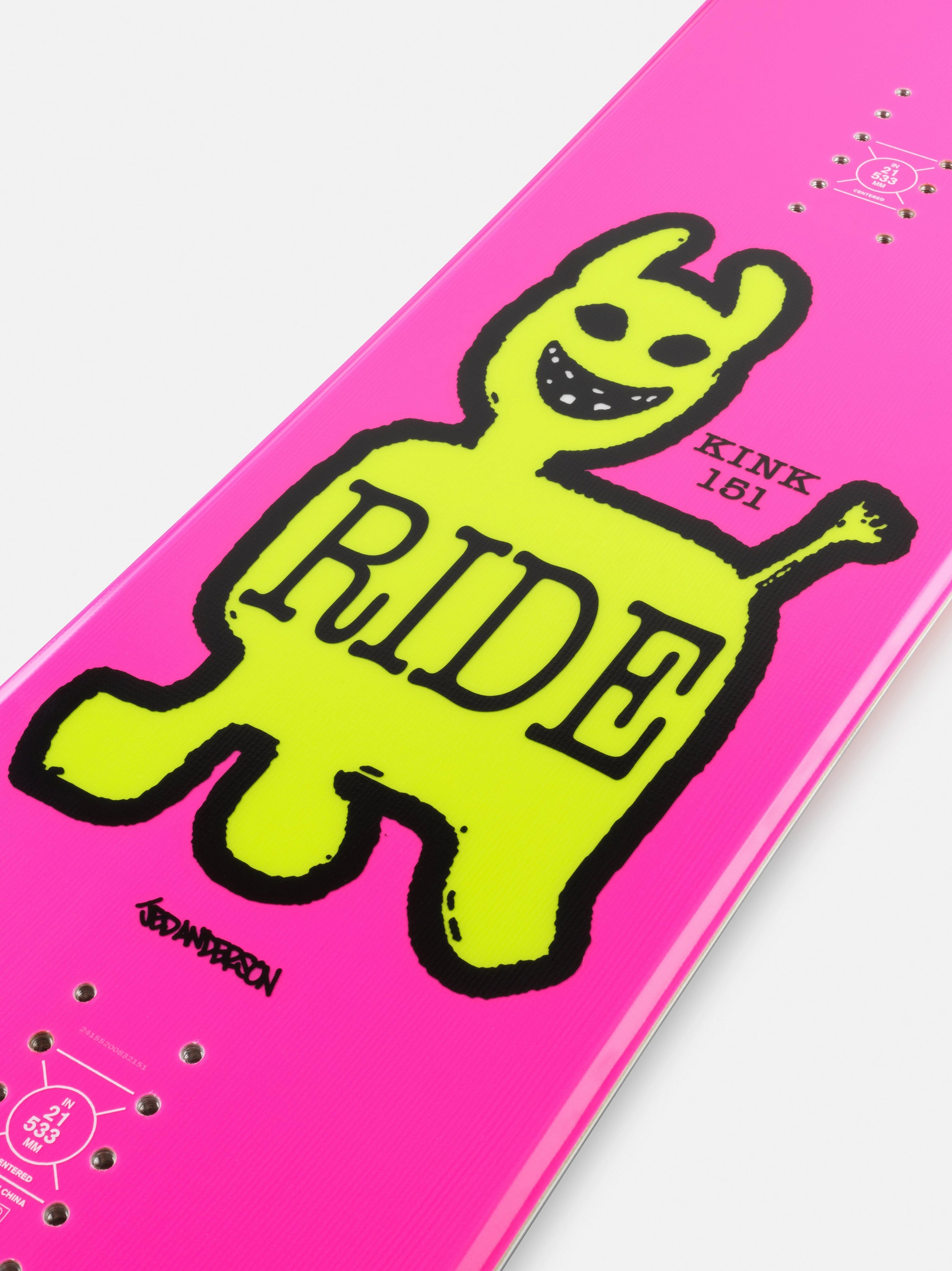 2026 Kink Ride Snowboard Detail