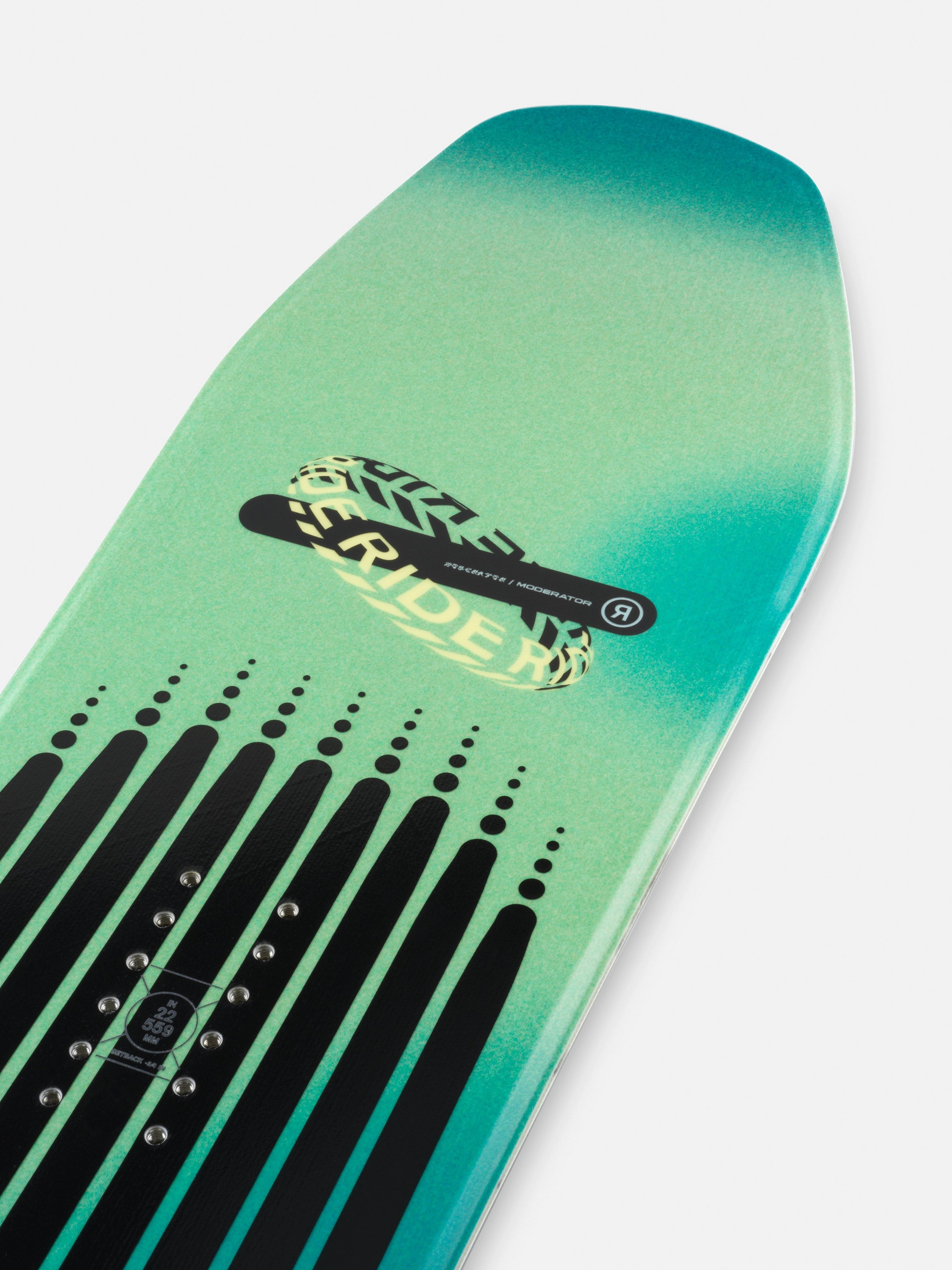 2026 Moderator Ride Snowboard Detail