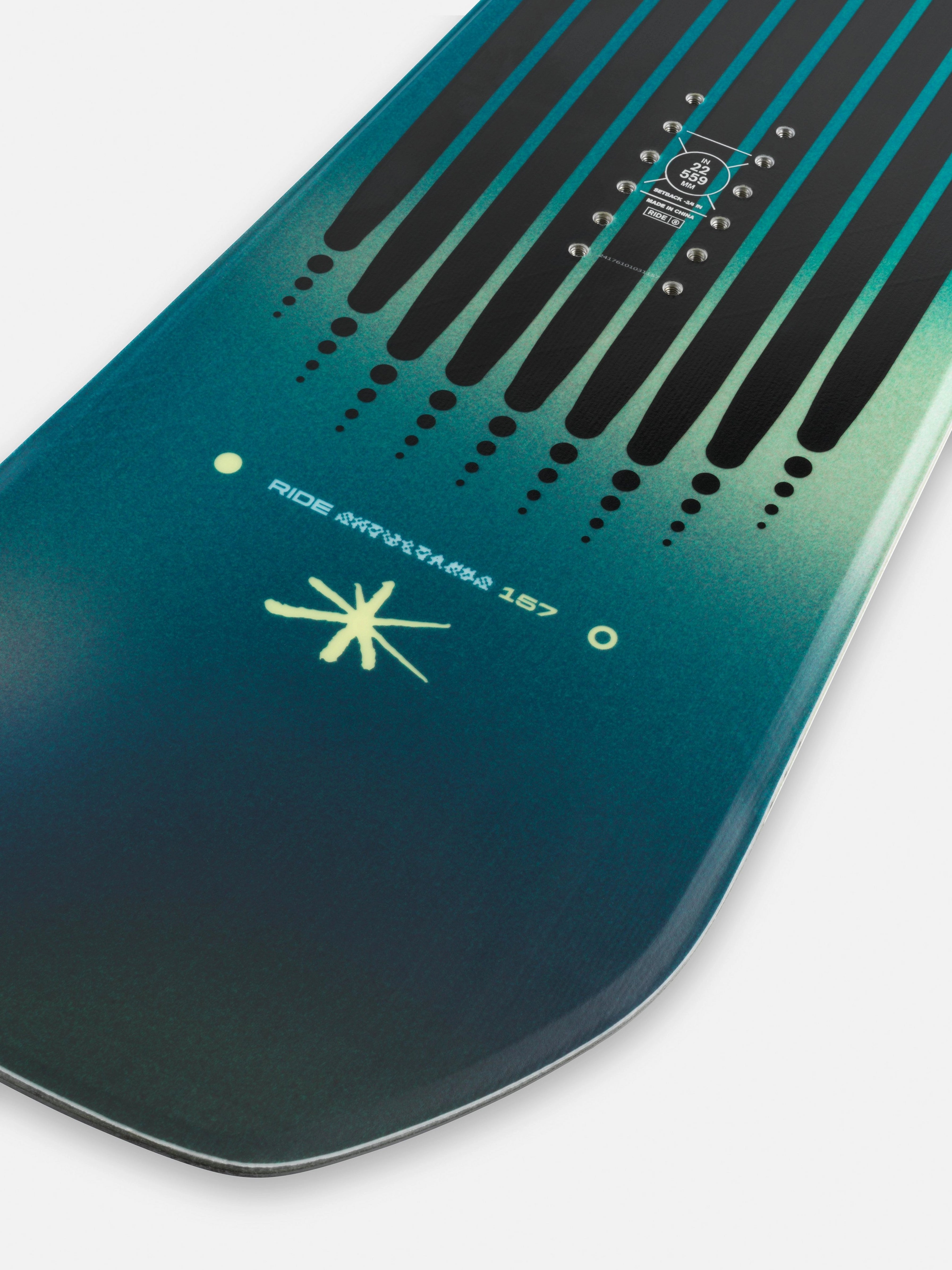 2026 Moderator Ride Snowboard Detail