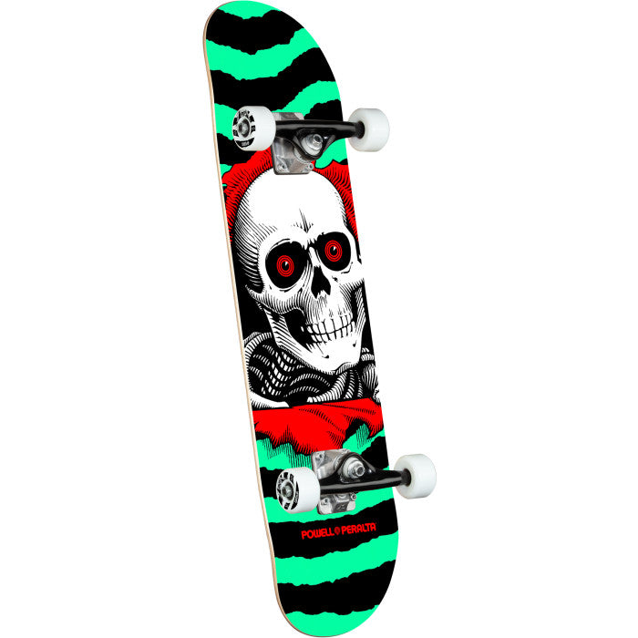 Powell Peralta Ripper Birch Complete Skateboard - Black/Mint