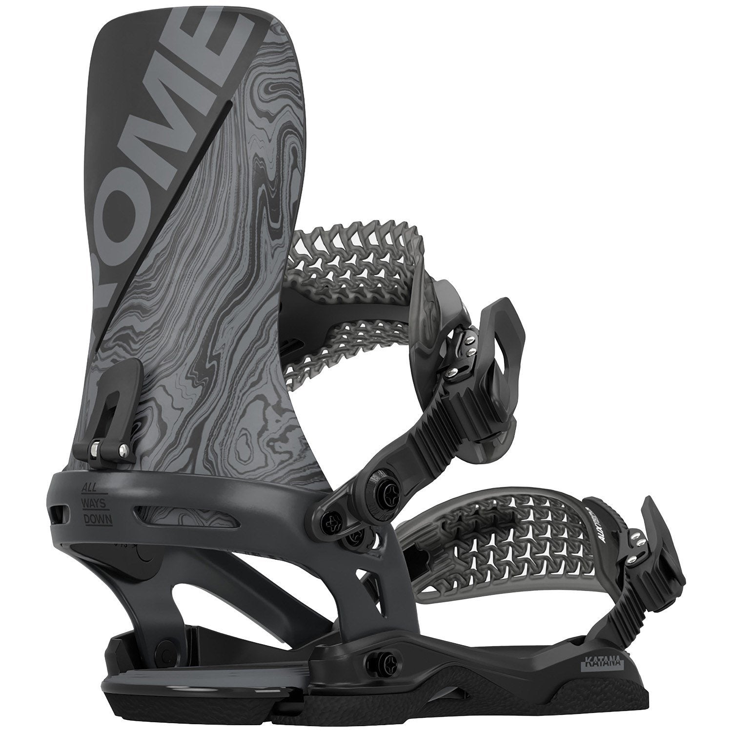 Black 2025 Katana Rome Bindings