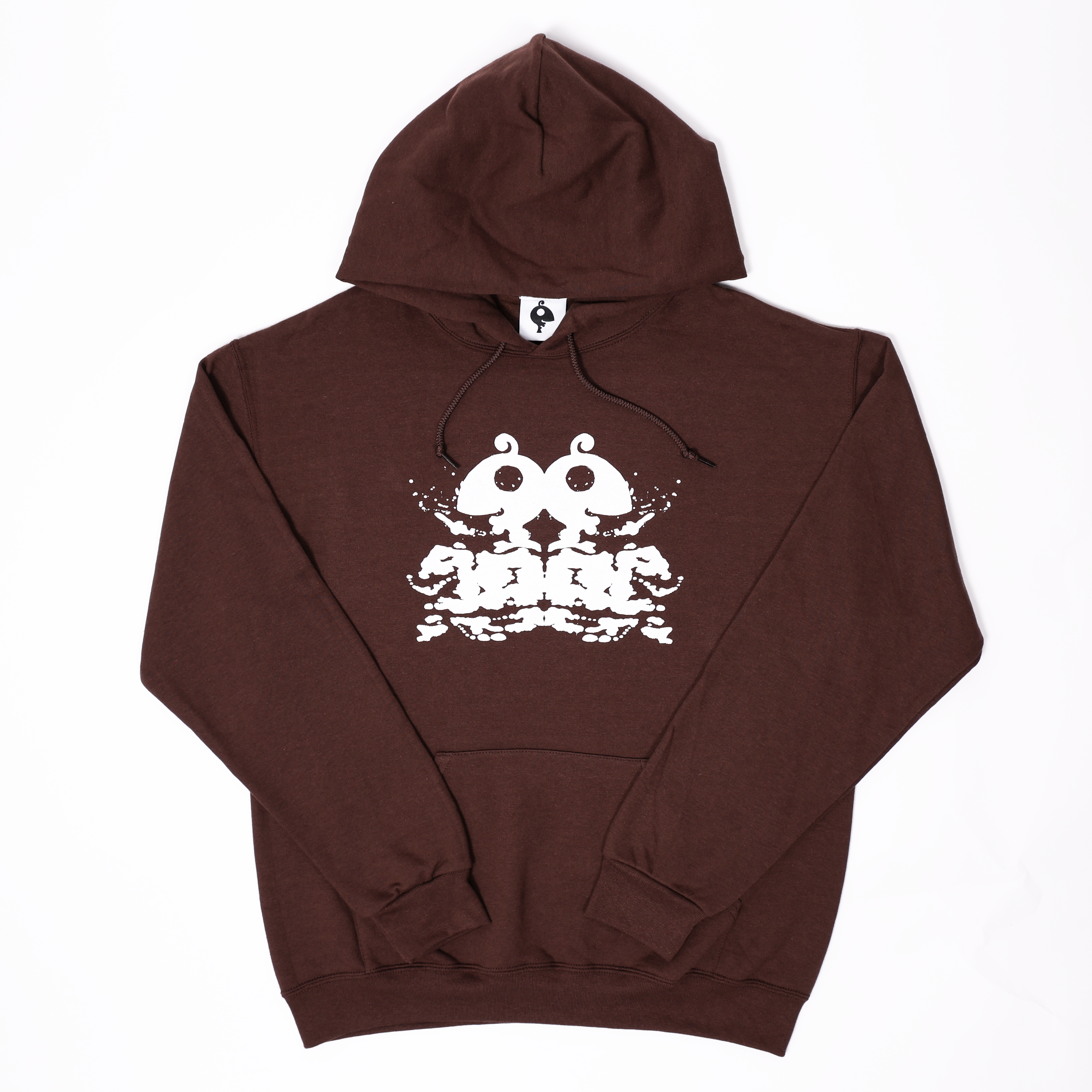 Brown Rorshach Jorp Hoodie