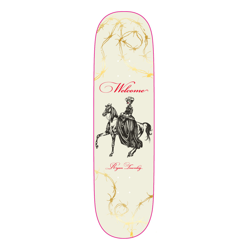 Ryan Townley Cowgirl on Enenra Welcome Skateboard Deck