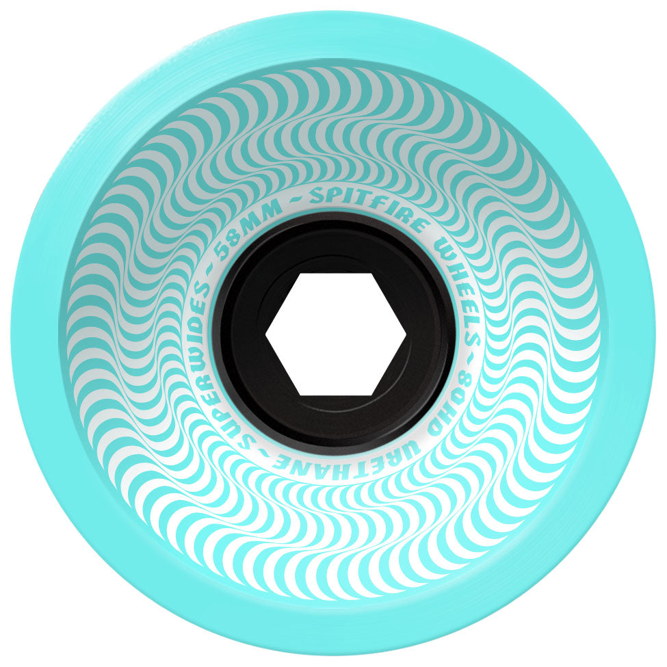 Seafoam Superwide 80HD Spitfire Cruiser Wheels