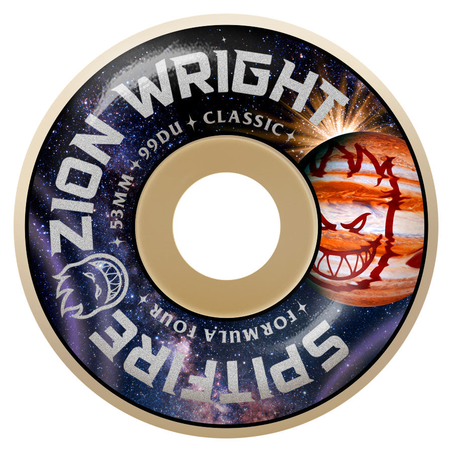 Spitfire Formula Four 99D Zion Wright Cosmic Classics Skateboard Wheel