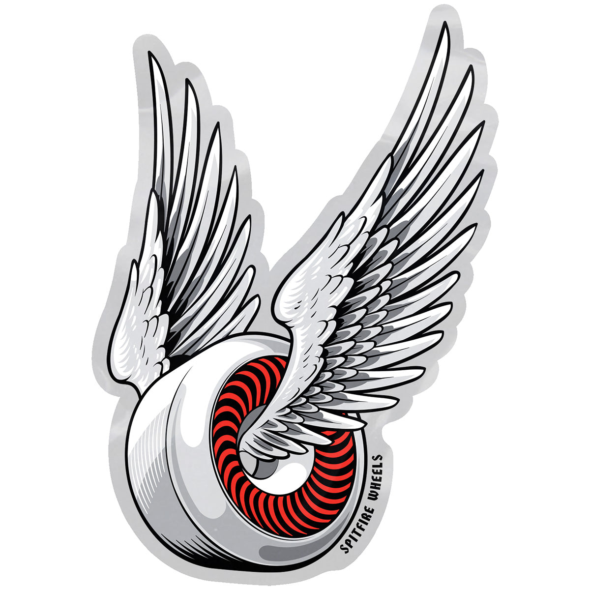 OG Classic winged Spitfire wheels skateboard sticker