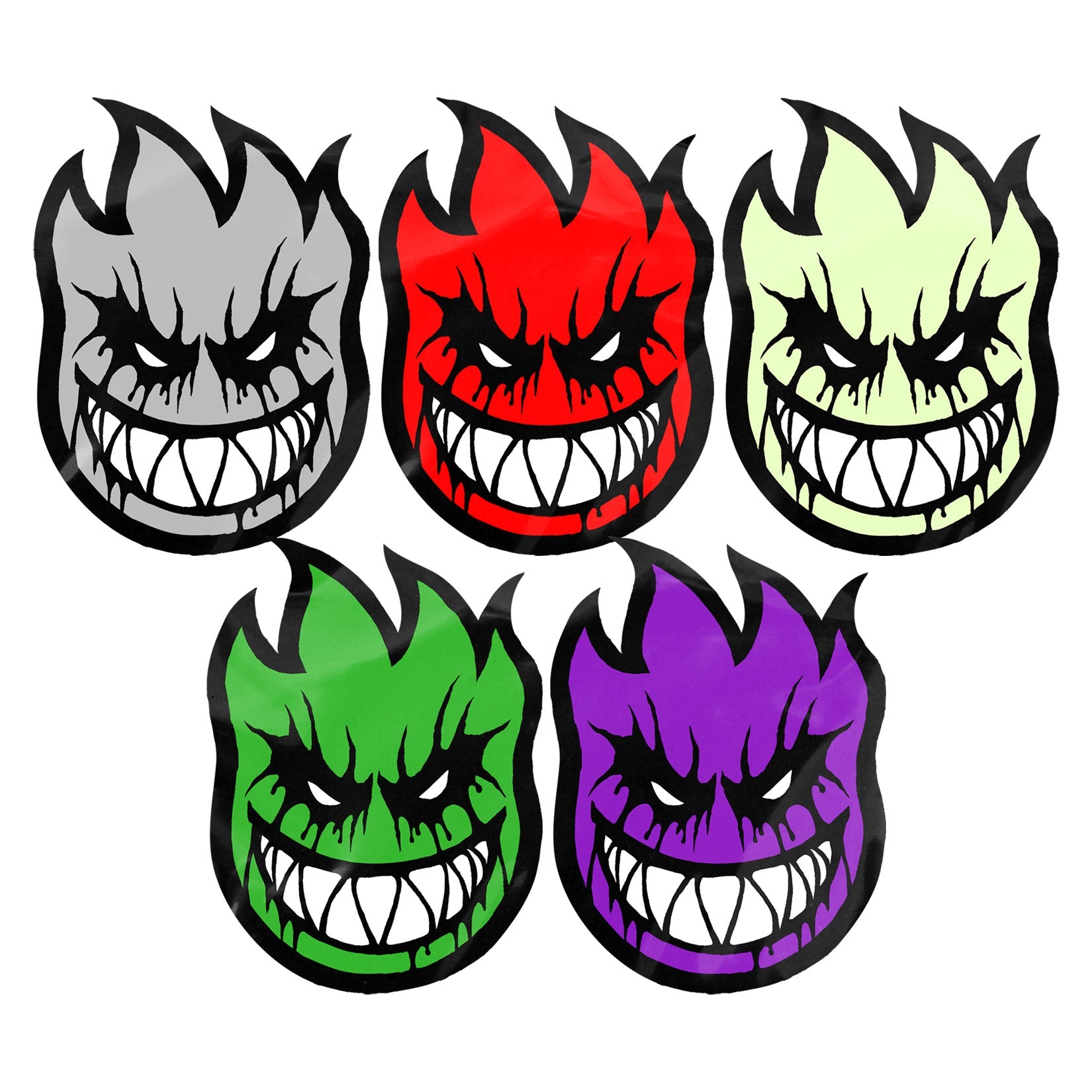 Spitfire Deathmask II Single Sticker - Assorted Colors