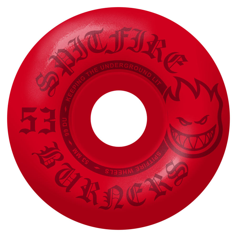 Red Burner Spitfire Wheels