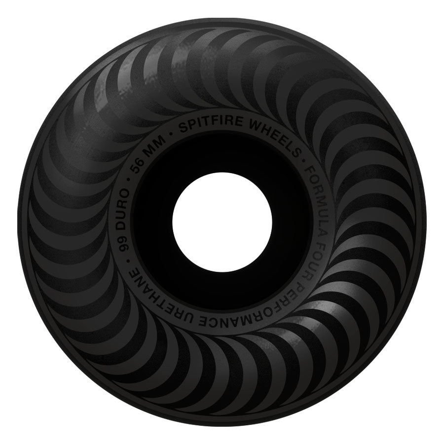 Black Classic F4 Spitfire Wheels