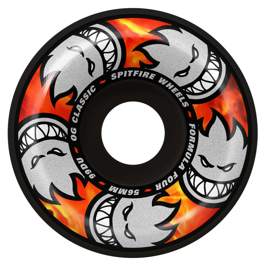 Black Multiball OG Classic Spitfire Wheels