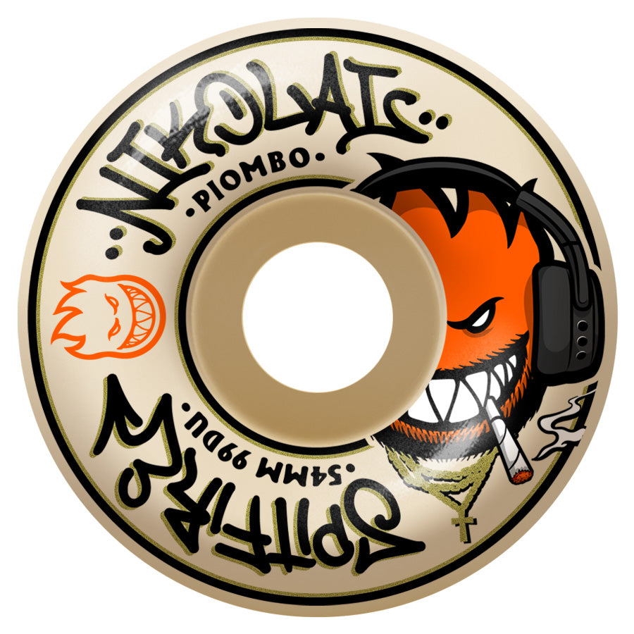 Spitfire Formula Four 99D Nikolai Piombo Pro Edition Skateboard Wheels
