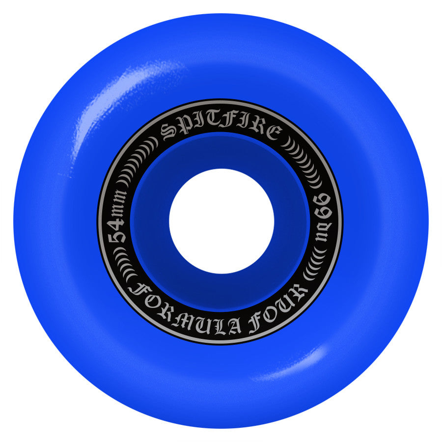 Blue OG Classic F4 Spitfire Wheels