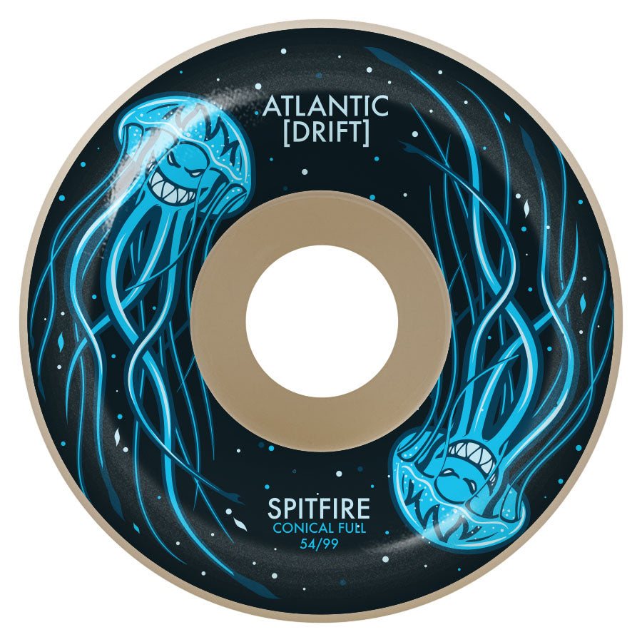 Spitfire Formula Four 99D x Atlantic Drift Conical Full Skateboard Wheels