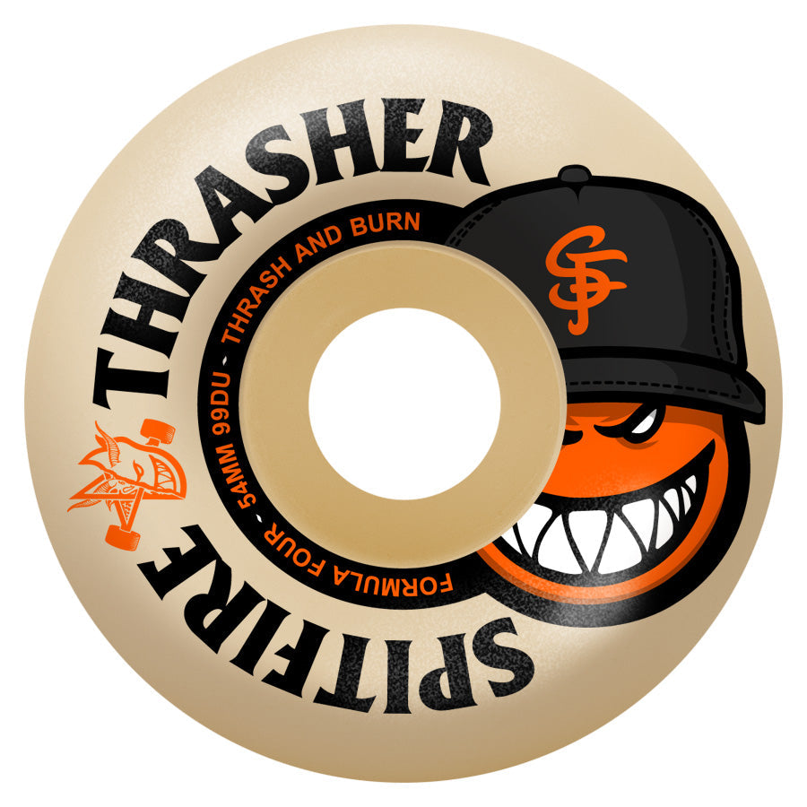 The City Thrasher x Spitfire Radial Full Wheels