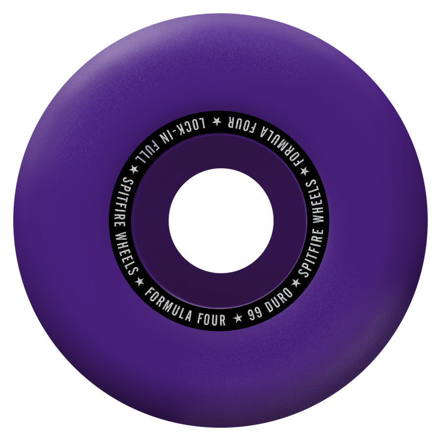 Purple Lock In Full Spitfire Wheels