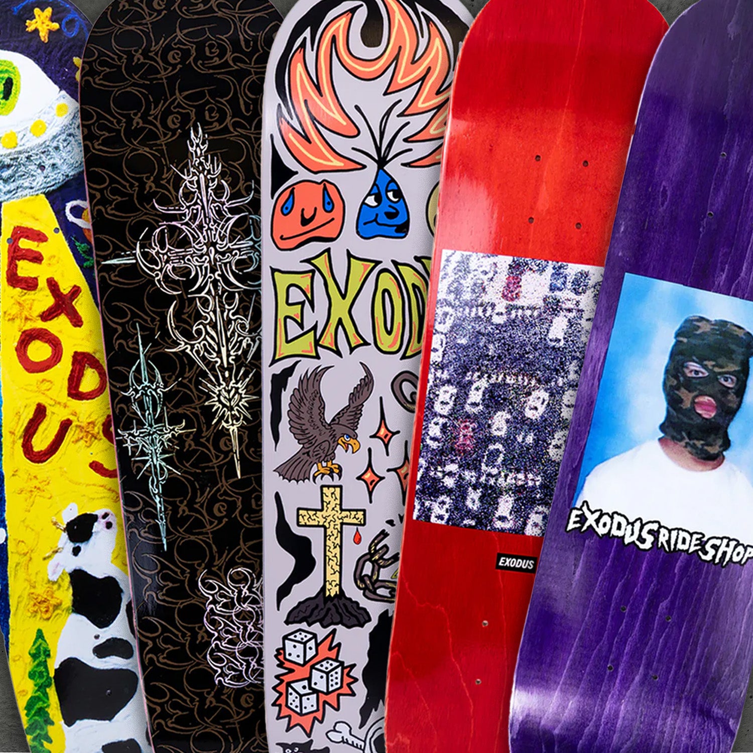 Exodus Ride Shop, your local skate shop.