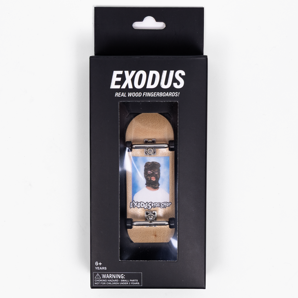 Natural wood skimask Exodus complete fingerboard with lack packaging