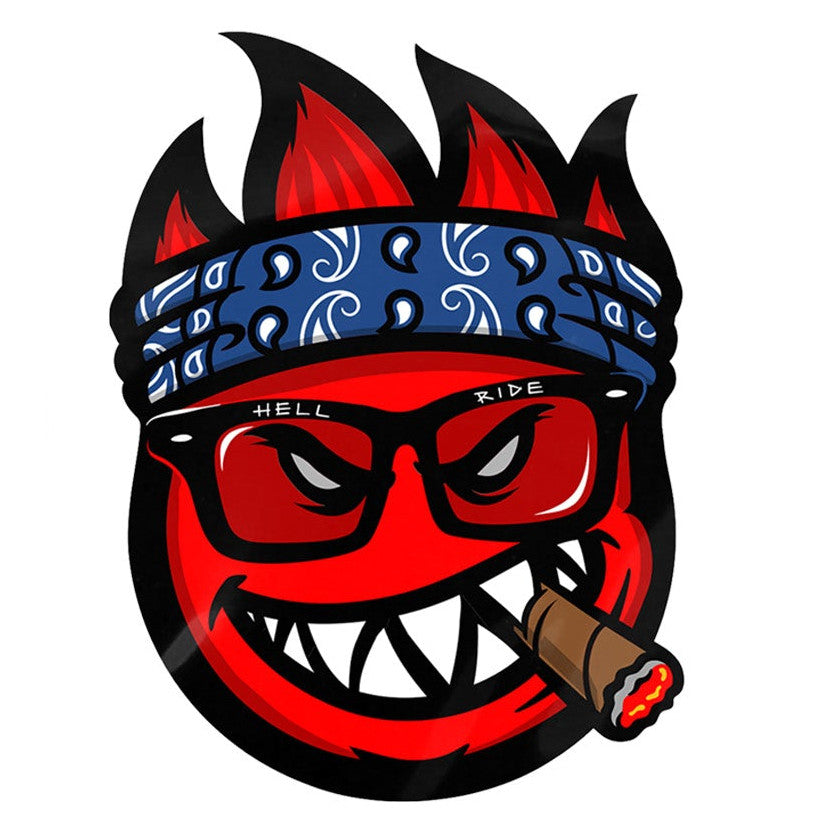 Spitfire x Thrasher Magazine Skateboard Sticker