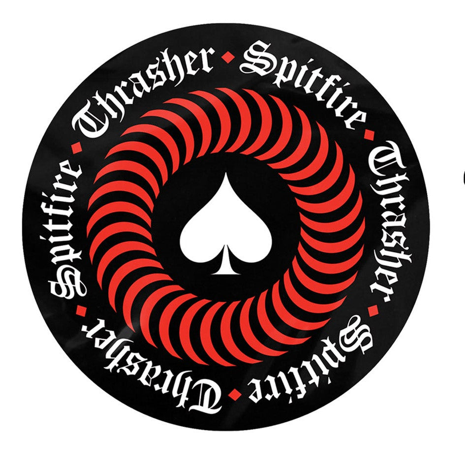 Spitfire x Thrasher Magazine Skateboard Sticker