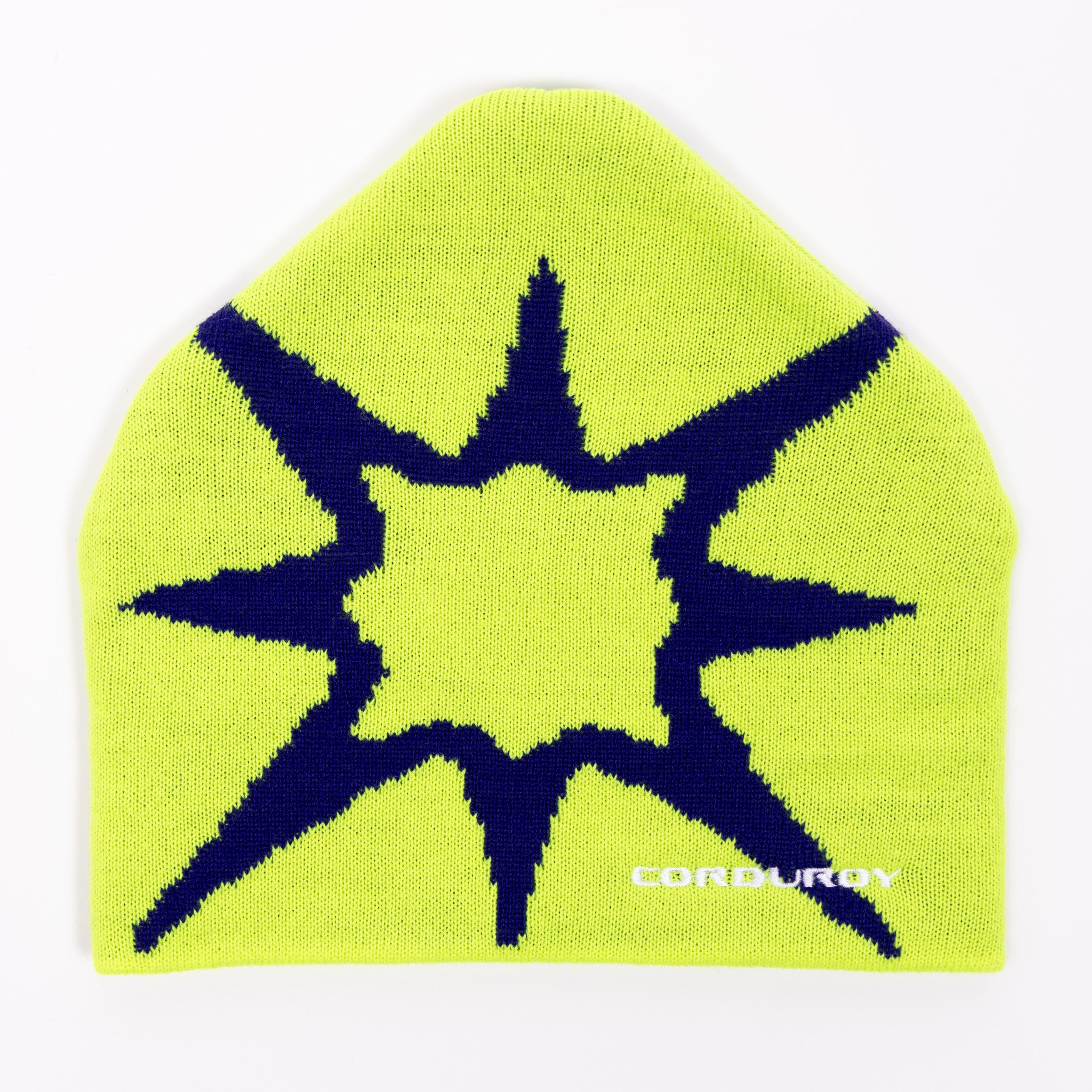 Neon Squid Corduroy Beanie